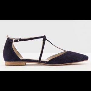 Worn once - Boden Jennifer T- flats Sz 38 = 7.5 US